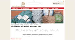 Desktop Screenshot of naturalmentelanas.com